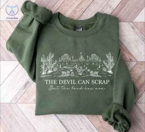 Zach Bryan Quittin Time Tour Merch The Devil Can Scrap But The Lord Has Won T Shirt Zach Bryan Sweatshirt Unique riracha 2