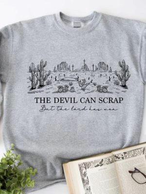 Zach Bryan Quittin Time Tour Merch The Devil Can Scrap But The Lord Has Won T Shirt Zach Bryan Sweatshirt Unique riracha 3