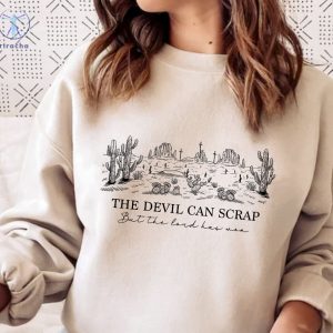 Zach Bryan Quittin Time Tour Merch The Devil Can Scrap But The Lord Has Won T Shirt Zach Bryan Sweatshirt Unique riracha 5