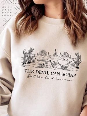 Zach Bryan Quittin Time Tour Merch The Devil Can Scrap But The Lord Has Won T Shirt Zach Bryan Sweatshirt Unique riracha 5