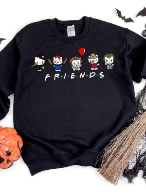 Friends Halloween Shirt Hello Kitty Sweatshirt Hello Kitty And Friends T Shirt Hello Kitty Halloween Shirt Unique riracha 2