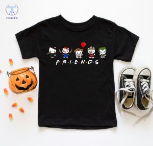 Friends Halloween Shirt Hello Kitty Sweatshirt Hello Kitty And Friends T Shirt Hello Kitty Halloween Shirt Unique riracha 3