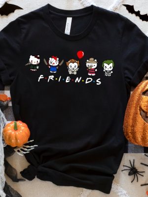 Friends Halloween Shirt Hello Kitty Sweatshirt Hello Kitty And Friends T Shirt Hello Kitty Halloween Shirt Unique riracha 4