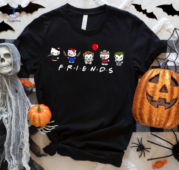 Friends Halloween Shirt Hello Kitty Sweatshirt Hello Kitty And Friends T Shirt Hello Kitty Halloween Shirt Unique riracha 4