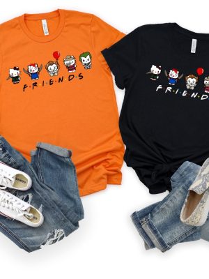 Friends Halloween Shirt Hello Kitty Sweatshirt Hello Kitty And Friends T Shirt Hello Kitty Halloween Shirt Unique riracha 5