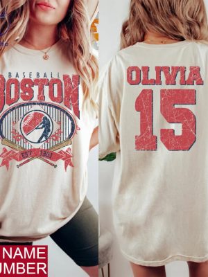 Boston Baseball Shirt Boston Red Sox Womens Shirt Boston Red Sox Shirts Red Sox Shirt Womens Unique riracha 2