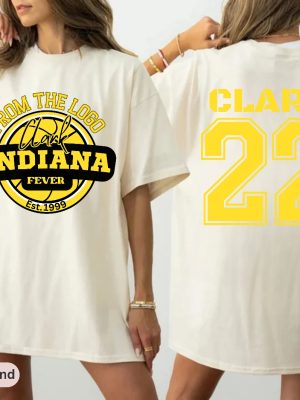 From The Logo 22 Caitlin Clark Tee Shirt Caitlin Clark Fever Shirt You Break It You Own It Shirt Indiana Fever Shirt riracha 2