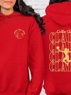 Caitlin Clark Basketball Hoodie From The Logo 22 Hoodie Caitlin Clark Apparel Caitlin Clark Shirts Caitlin Clark Fever Shirt riracha 2