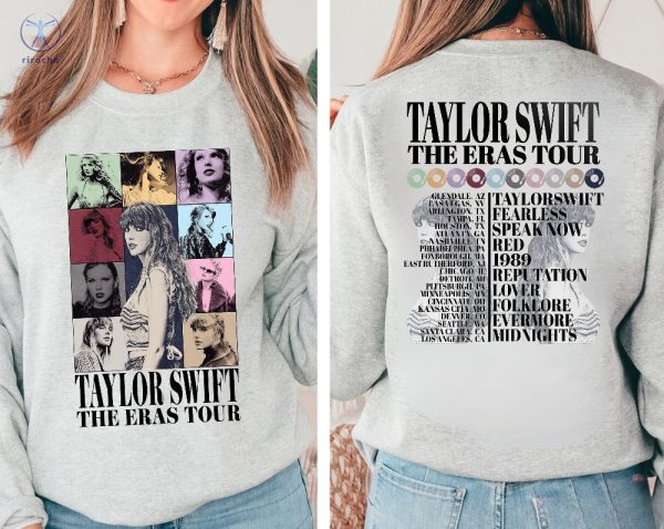 Taylor Eras Tour Shirt Eras Tour Concert Shirt Eras Tour Movie Shirt Taylor Swiftie Merch Concert Shirt riracha 3