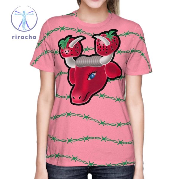 Strawberry Cows Shirt Strawberry Cows Hoodie Strawberry Cows Sweatshirt Unique riracha 3