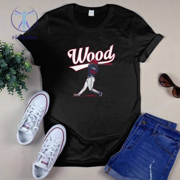 Washington Baseball James Wood Slugger Swing 2024 Shirt Official James Wood Slugger Swing T Shirt riracha 2