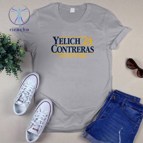 William Contreras And Yelich 2024 Vote For The Crew T Shirt William Contreras And Yelich 2024 Shirt riracha 1