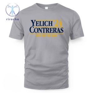 William Contreras And Yelich 2024 Vote For The Crew T Shirt William Contreras And Yelich 2024 Shirt riracha 2