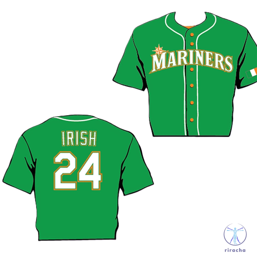 Mariners Irish Heritage Night Jersey Giveaway Irish Heritage Night Shirt Giveaway Irish Heritage Jersey Giveaway Unique