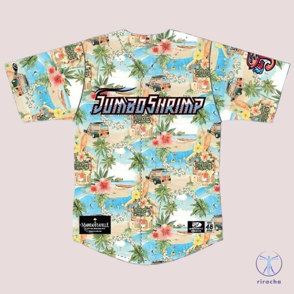 Jumbo Shrimp Jimmy Buffett Margaritaville Jersey Giveaway 2024 Jumbo Shrimp Jersey Giveaway Unique riracha 1