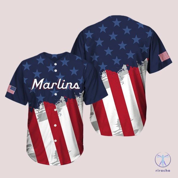 Team Usa Day Marlins Jersey 2024 Giveaway Team Usa Day Jersey Giveaway Unique riracha 1