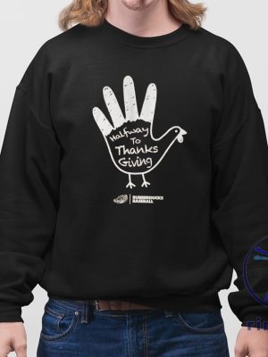 Rubberducks Thanksgiving Shirt Rubberducks Halfway To Thanksgiving Shirt 2024 Giveaway Unique riracha 4