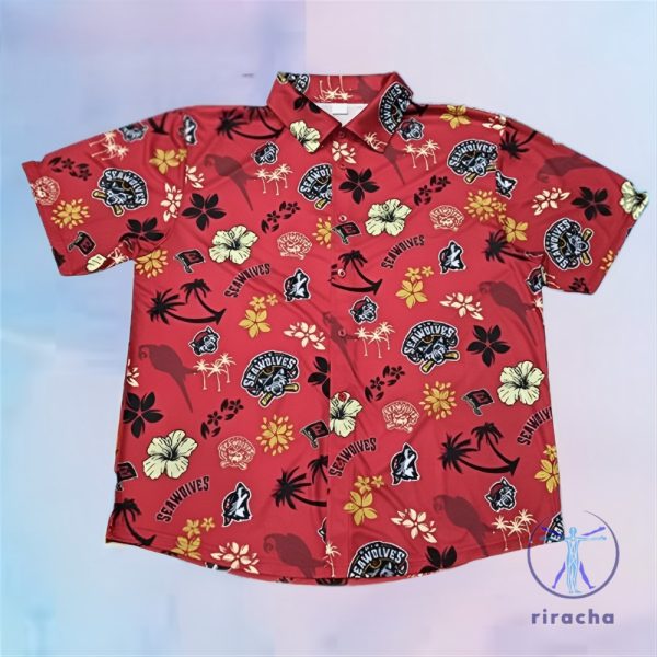 Seawolves Hawaiian Shirt Seawolves Tropical Shirt Giveaway Unique riracha 1