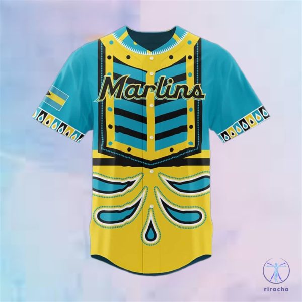 Marlins Bahamian Jersey Marlins Bahamian Heritage Jersey 2024 Giveaway Unique riracha 1