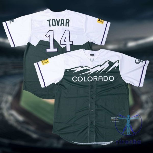 Rockies Ezequiel Tovar Jersey Rockies Ezequiel Tovar City Connect Jersey 2024 Giveaway Unique riracha 1