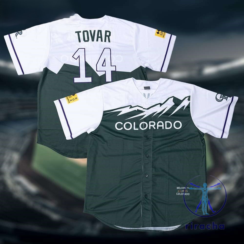 Rockies Ezequiel Tovar Jersey Rockies Ezequiel Tovar City Connect Jersey 2024 Giveaway Unique