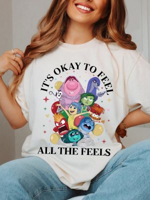 Its Okay To Feel All The Feels Shirt Inside Out 2 Shirts Inside Out Two Shirt Inside Out Characters Shirt Inside Out Envy riracha 2