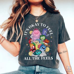 Its Okay To Feel All The Feels Shirt Inside Out 2 Shirts Inside Out Two Shirt Inside Out Characters Shirt Inside Out Envy riracha 3