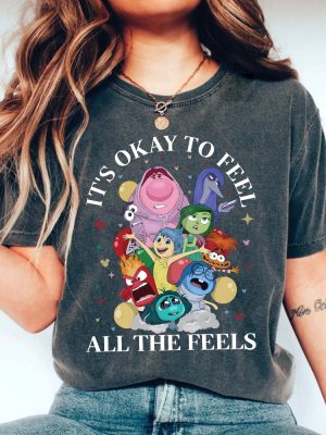 Its Okay To Feel All The Feels Shirt Inside Out 2 Shirts Inside Out Two Shirt Inside Out Characters Shirt Inside Out Envy riracha 3