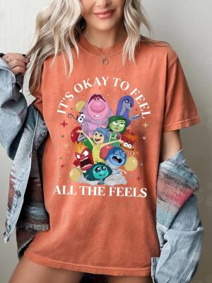 Its Okay To Feel All The Feels Shirt Inside Out 2 Shirts Inside Out Two Shirt Inside Out Characters Shirt Inside Out Envy riracha 4