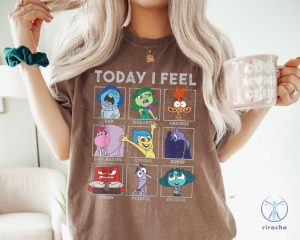 Disney Emotions Shirt Inside Out 2 Shirts Inside Out Emotions Shirt Sadness Inside Out Anxiety Shirt riracha 2