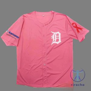 Pink Out The Park Shirt Tigers Pink Out The Park Jersey 2024 Giveaway riracha 2