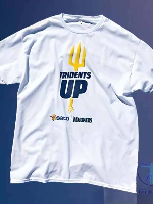 Mariners Tridents Up Shirt Night 2024 Giveaway Mariners Tridents Up T Shirt Night Giveaway 2024 riracha 2