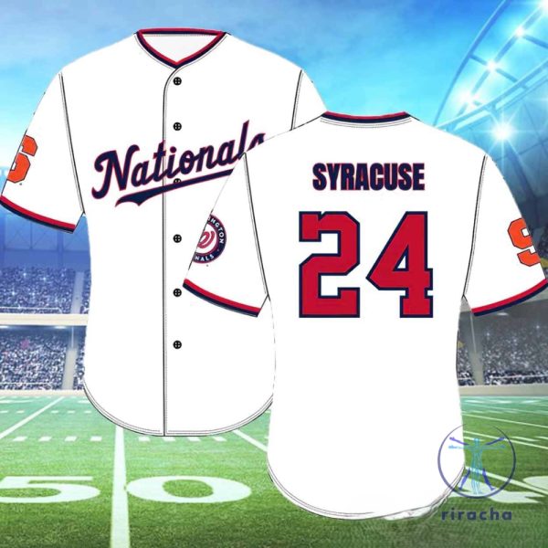 Syracuse University Day Shirt Nationals Syracuse University Day Jersey 2024 Giveaway riracha 1