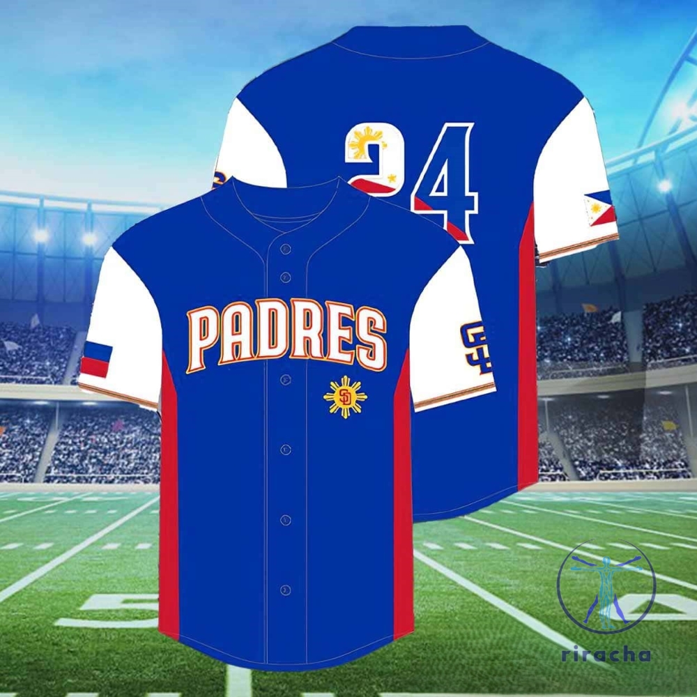 Padres Filipino Jersey Padres Filipino Heritage Celebration Jersey 2024 Giveaway