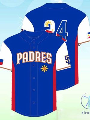 Padres Filipino Jersey Padres Filipino Heritage Celebration Jersey 2024 Giveaway riracha 2