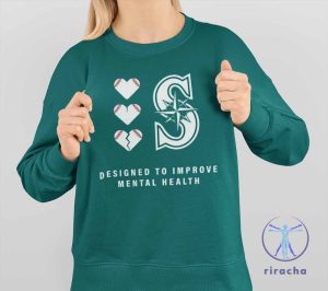 Mariners Mental Health Awareness Shirt Mariners Mental Health Awareness Night Shirt 2024 Giveaway riracha 3