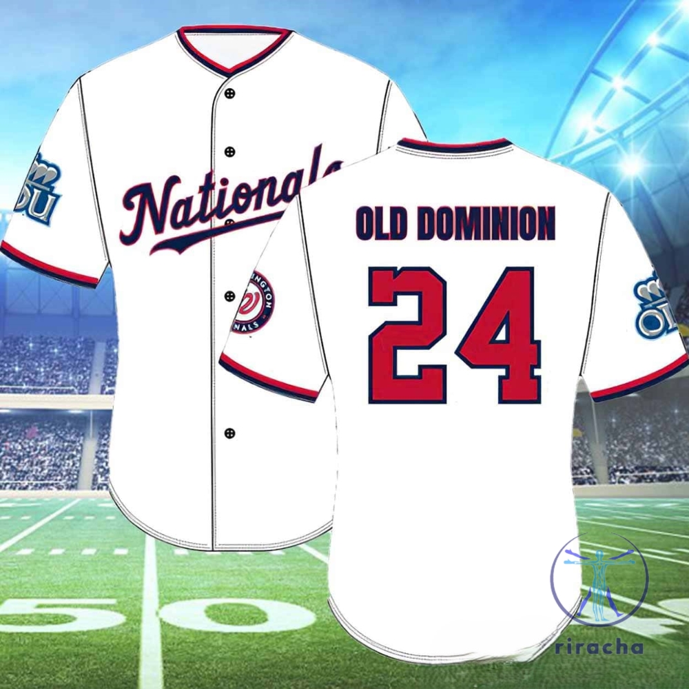 Nationals Old Dominion Jersey Nationals Old Dominion University Day Jersey 2024 Giveaway