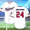 Nationals James Madison Jersey Nationals James Madison University Day Jersey 2024 Giveaway riracha 1