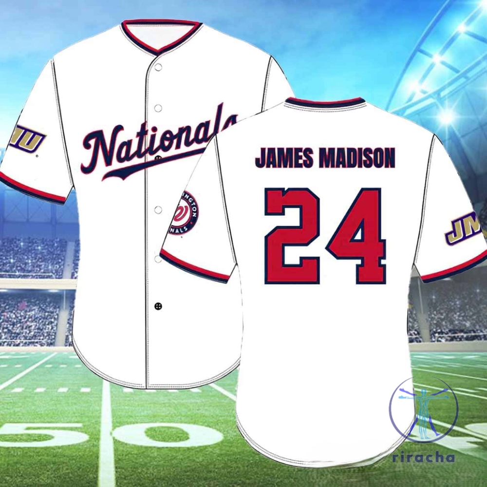 Nationals James Madison Jersey Nationals James Madison University Day Jersey 2024 Giveaway