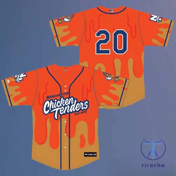 Fisher Cats Chicken Tenders Jersey Fisher Cats Chicken Tenders Orange Baseball Jersey 2024 Giveaway riracha 2