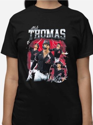 Diamondbacks Alek Thomas Shirt Diamondbacks Alek Thomas Nlcs Game 4 Home Run Trot Shirt 2024 Giveaway riracha 3