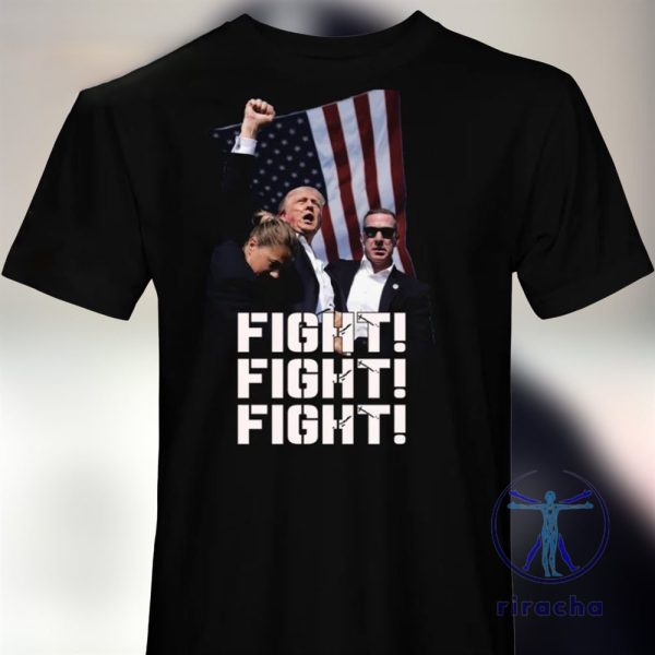 Trump Shooting Fight Fight Fight Shirt Trump Shooter Republican Shirt Shooting At Trump Rally Shirt Shooting Suspect Trump riracha 1