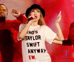 Custom Whos Taylor Swift Anyway Tee Taylor Swift Red Shirt Eras Tour Taylor Swift Red Era Outfits riracha 2