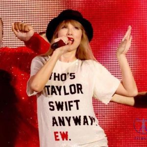 Custom Whos Taylor Swift Anyway Tee Taylor Swift Red Shirt Eras Tour Taylor Swift Red Era Outfits riracha 2