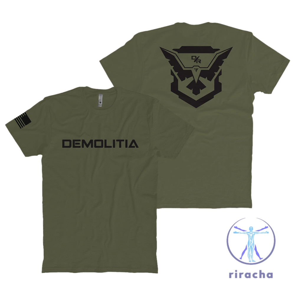 Demolitia Military Green T Shirt Demolition Ranch T Shirt Demolition Ranch Shirt Thomas Matthew Crooks Shirt