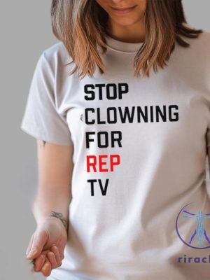 Taylor Swift Wearing Stop Clowning For Rep Tv Shirt Stop Clowning For Rep Tv Shirt Eras Tour riracha 3