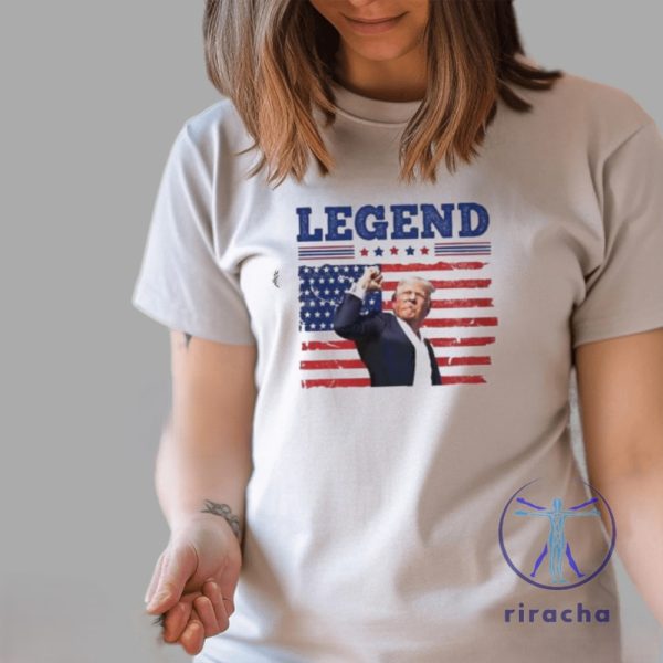 Legend Donald Trump Attempted Assassination Of Donald Trump T Shirt Legend Donald Trump Shirt riracha 3