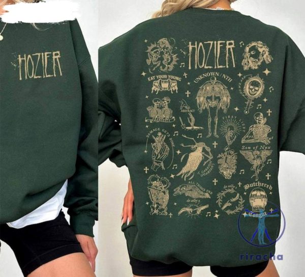 Hozier Unreal Unearth Tour Retro Shirt Hozier Tour 2024 Setlist Shirt Hozier Tour Dates Shirt riracha 1