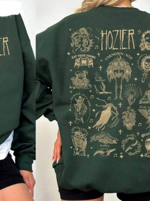 Hozier Unreal Unearth Tour Retro Shirt Hozier Tour 2024 Setlist Shirt Hozier Tour Dates Shirt riracha 2