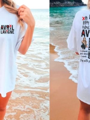 Avril Lavigne Song Title Shirt Avril Lavigne Merch Tshirt riracha 4